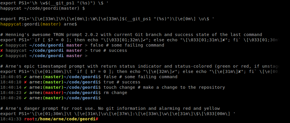 Prompt examples. Ps1 examples. Linux Bash ps1. Customize Bash prompt. Ps1 Bash Color.